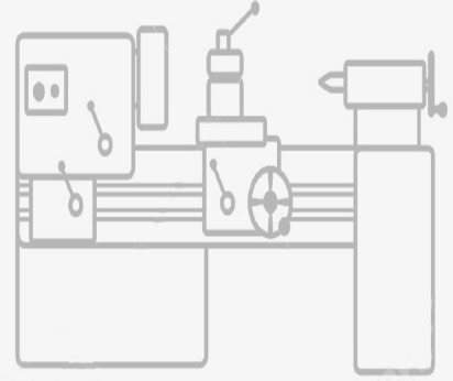 lathe machine 2d diagram